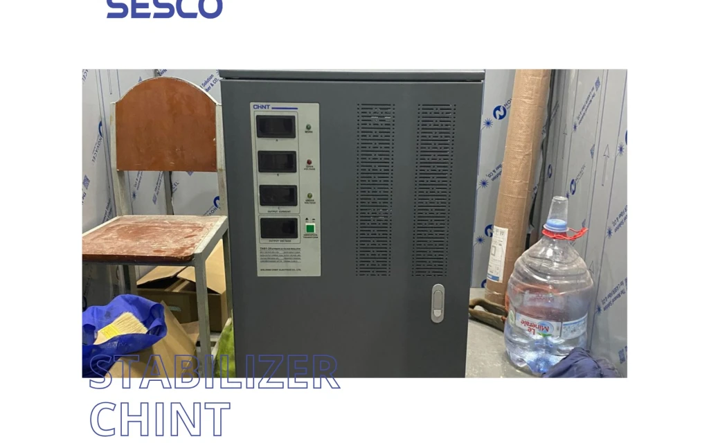 Pengiriman Stabilizer by Chint proyek SMK Informatika Pesat